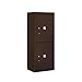 Salsbury Industries 3810S-2PZFU Surface Mounted Horizontal 4C Stand Alone Parcel Locker Mailbox, Bronze