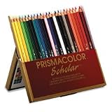Prismacolor 92805 Prismacolor Scholar Colored Woodcase Pencils, 24 Assorted Colors/Set