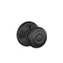 Schlage F170GEO716 Georgian Dummy Knob, Aged Bronze