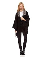 Peace & Love Poncho Cherry (Negro)