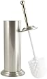 LDR 164 6458BN Ashton Toilet Brush and Can, Brushed Nickel