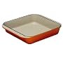 Le Creuset Cast Iron Square Dish, Volcanic, 25 cm