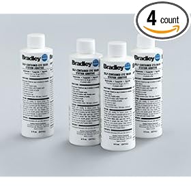 Bradley Universal Water Preservative, 8OZ, 4/CS