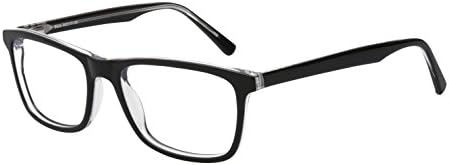 SightLine Chris Multifocal Reading Glasses for Men and Woman (2.50, Black)