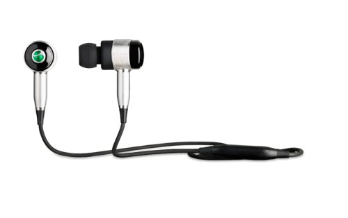 Sony Ericsson HBH-IS800 drahtlose Stereo Bluetooth-Kopfhörer schwarz/silber