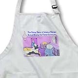 The Catnip Dens of Istanbul - BLACK Full Length Apron With Pockets 22w X 30l
