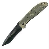 Smith & Wesson SPECTBC Special Tactical Tanto Knife, Black and Camo