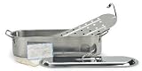 Large Stainless Steel Fish Poacher with Handles