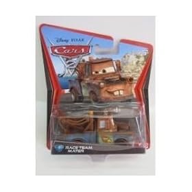 Disney / Pixar CARS 2 Movie 155 Die Cast Car #1 Race Team Mater
