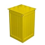 Prairie Leisure Design 91-006 Waste Receptacle - Buttercup Yellow