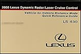 2005 Lexus LS 430 Dynamic Cruise Control Owner's Manual