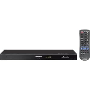 Panasonic DVD-S38 Progressive Scan DVD Player, Black by 