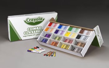 CRAYOLA LARGE SIZE CRAYONS AND 
CRAYOLA LARGE SIZE CRAYONS AND
