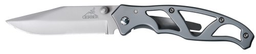 Gerber 22-08448 Paraframe II Knife, Stainless, Fine Edge