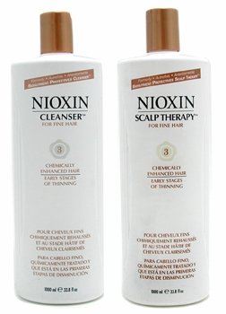 NIOXIN by Nioxin BIONUTRIENT PROTECTIVES SCALP THERAPY SYSTEM 3 FOR FINE HAIR 10 OZ