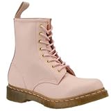 IMAGE OF Dr. Martens Women's 1460 W 8 Eye Boot,Light Pink,8 UK(US Women's 10 M)