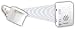 Cooper Lighting #RFM189W White Digital Wireless Alarm