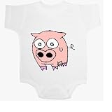 FAT PIGS Baby Ultrasoft Onesie