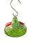 Bird Brain Crackle Hummingbird Feeder, Lime Green