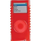 Jensen Silicone Grip Case for iPod nano 2G (Red)