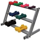 Three-Tier Dumbbell Rack