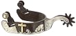Kelly Silver Star Praying Cowboy Spurs