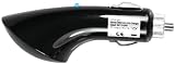 Zoom Produkt-Bild: mumbi MINI USB KFZ ADAPTER Auto Ladeger&auml;t schwarz 1,8 A / f&uuml;r 12V & 24V universal