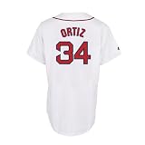 David Ortiz Boston Red Sox Youth Replica Home Jersey (Large)