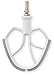 New Metro Design Beater Blade for Cuisinart, DeLonghi, & Viking 7-Quart Mixers, White