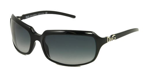D&G DOLCE&GABBANA SUNGLASSES D&G 2192 BLACK 338