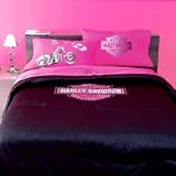 Harley Davidson RHINESTONE Set Bed in A Bag TWIN Set