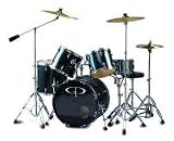 GP Percussion Studio 5 Piece Full Size Drum Set