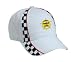VOLUNTEER WANKER PATROL Adult White Racing Checker Hat / Cap
