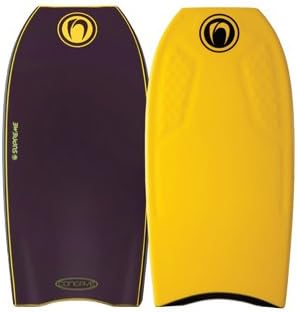 Nomad FSD Supreme 42" Bodyboard - SIL/BK/YL 42 (item# NOMFSDSUP42)