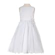 Sophias Style Boutique White Petal Wedding Flower Girl Pageant Dress 2T-14