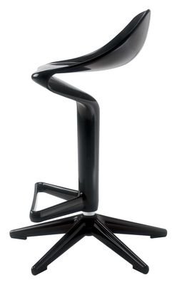 Kartell 482809 Hocker Spoon schwarz