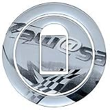 95-08 KAWASAKI ZX6R: KEITI GAS CAP PAD - KAWASAKI SILVER (SILVER)