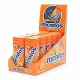 New Mentos Gum Soft Center Tropical Flavor 10 tubes containing 15 pieces each