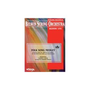 Alfred Publishing 00-BSOM01009 Folk Song Medley - Aura Lee, Home on the Range, My Old Kentucky... by 