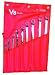 9 Piece 12 Point Zero Offset Extra Long Box Metric Wrench Set