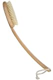Curved Handle Boar Bristle Bath Brush