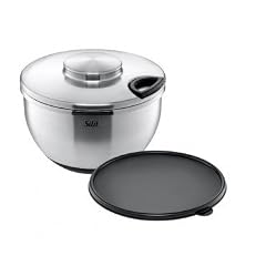 Silit 0022.7170.11 Salatschleuder mit Frischhaltedeckel