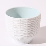 飲み【トレースフェイス】(TraceFace) 【日本製】CEMENT PRODUCE DESIGN(セメントプロデュースデザイン)【Rattan Basket】ブルー