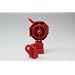 Accuform Signs KDD477 STOPOUT Trailer-Lock Glad Hand Lockout For Trailer Emergency Brake Air Lines, Red Plastic