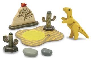 Childrens Toyshop  Toys : I'm Toy 91013N Dino Sahara Set