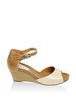 BUT-S Sandalias de cuña (Beige / Crudo)