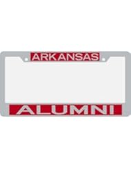 Sports: NCAA Arkansas Razorbacks License Plate Frame Alumni - Stockdale
