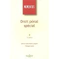 Droit p�nal sp�cial