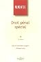 Droit p�nal sp�cial