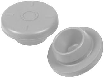 IVPACKS 73828A-RBUS-1K 20mm Chlorobutyl Rubber Stoppers, for serum bottles and vials.